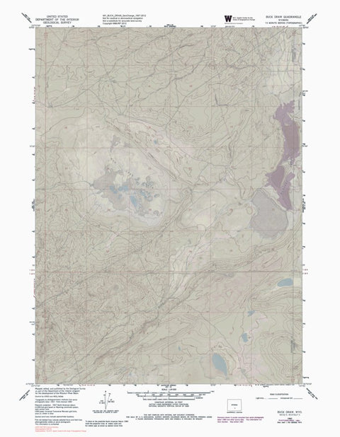 WY-BUCK DRAW: GeoChange 1957-2012 Preview 1