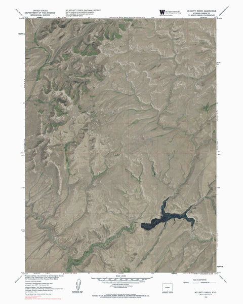 WY-MCCARTY RANCH: GeoChange 1957-2012 Preview 1