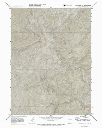 WY-POWDER MOUNTAIN NE: GeoChange 1951-2012 Preview 1