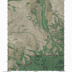 WY-ELK MOUNTAIN SW: GeoChange 1952-2012 Preview 1