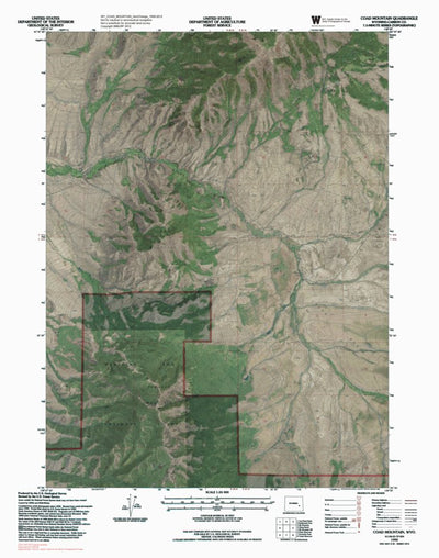 WY-COAD MOUNTAIN: GeoChange 1958-2012 Preview 1