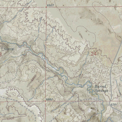 WY-BARREL SPRINGS: GeoChange 1957-2012 Preview 2