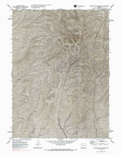 WY-DRIPPING ROCK SPRING: GeoChange 1968-2012 Preview 1