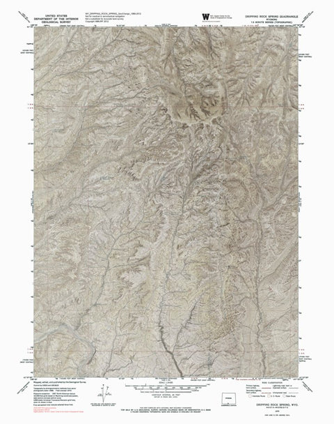 WY-DRIPPING ROCK SPRING: GeoChange 1968-2012 Preview 1