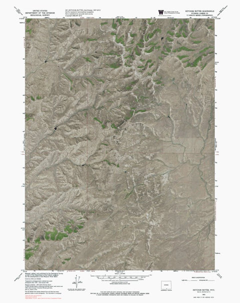 WY-KETCHUM BUTTES: GeoChange 1957-2012 Preview 1