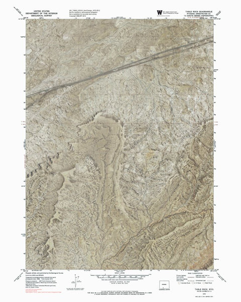 WY-TABLE ROCK: GeoChange 1975-2012 Preview 1