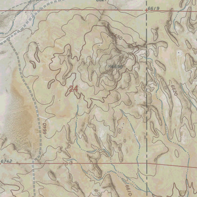 WY-MEXICAN FLATS NW: GeoChange 1968-2012 Preview 2