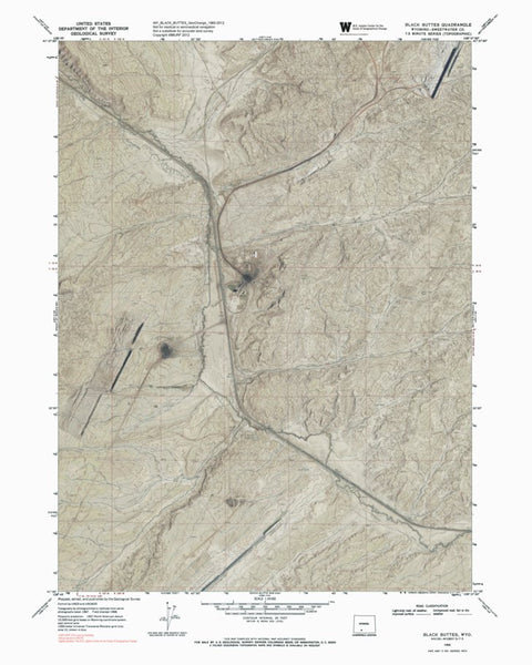 WY-BLACK BUTTES: GeoChange 1965-2012 Preview 1
