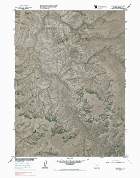 WY-POLE GULCH: GeoChange 1957-2012 Preview 1