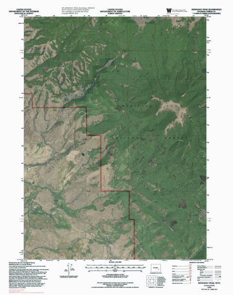 WY-KENNADAY PEAK: GeoChange 1958-2012 Preview 1