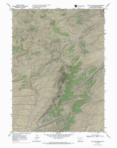 WY-POINT OF ROCKS SE: GeoChange 1965-2012 Preview 1