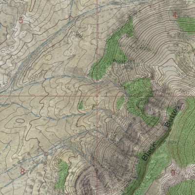 WY-POINT OF ROCKS SE: GeoChange 1965-2012 Preview 2