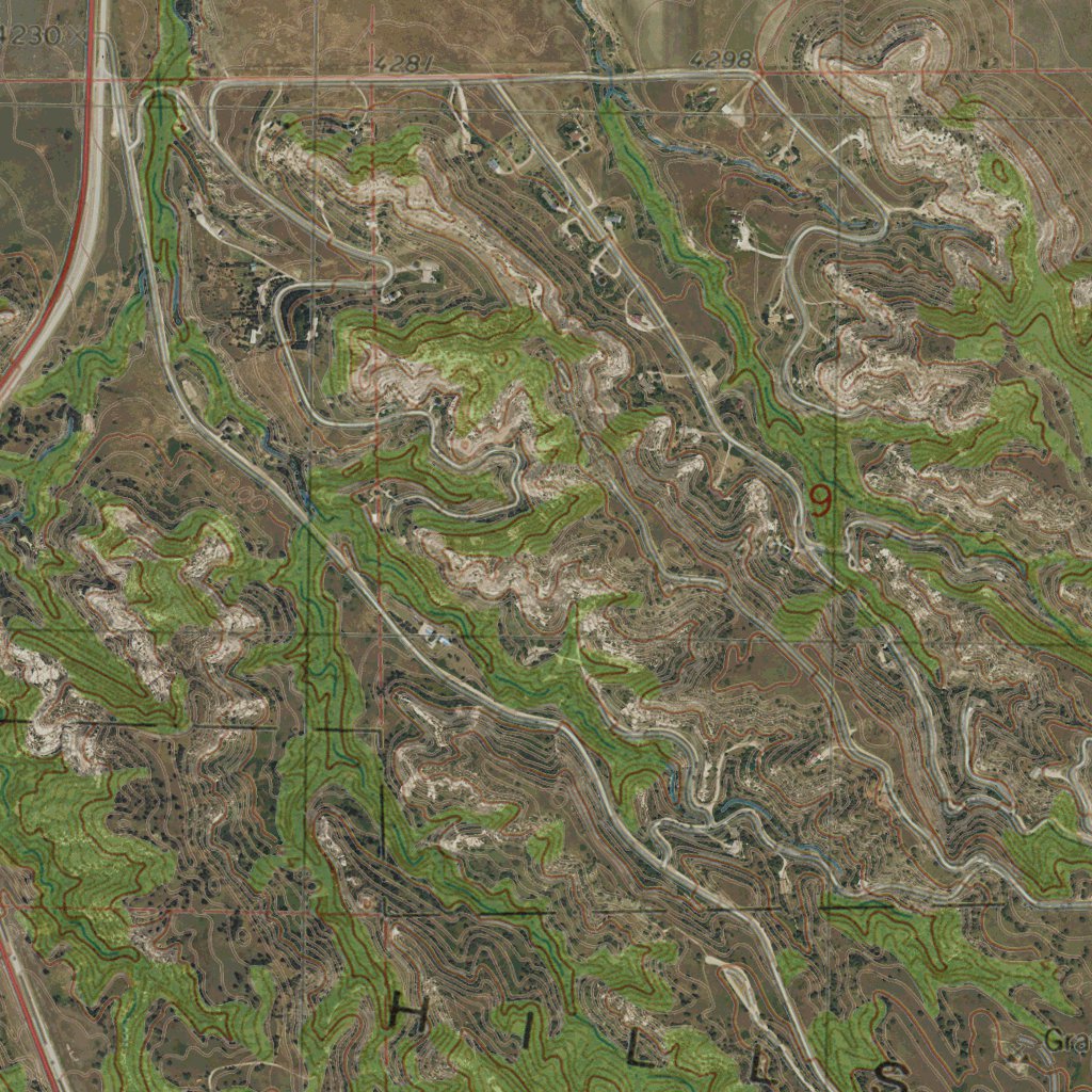 NE-WILDCAT MOUNTAIN: GeoChange 1973-2014 Map by Western Michigan ...