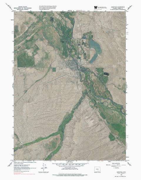 WY-SARATOGA: GeoChange 1958-2012 Preview 1