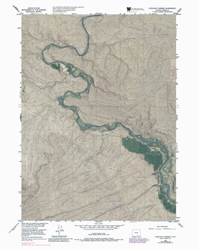 WY-OVERLAND CROSSING: GeoChange 1952-2012 Preview 1