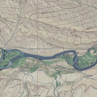 WY-OVERLAND CROSSING: GeoChange 1952-2012 Preview 2