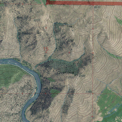 WY-OVERLOOK HILL: GeoChange 1958-2012 Preview 3