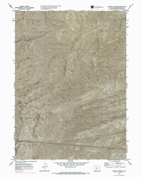 WY-DESERT SPRINGS: GeoChange 1975-2012 Preview 1