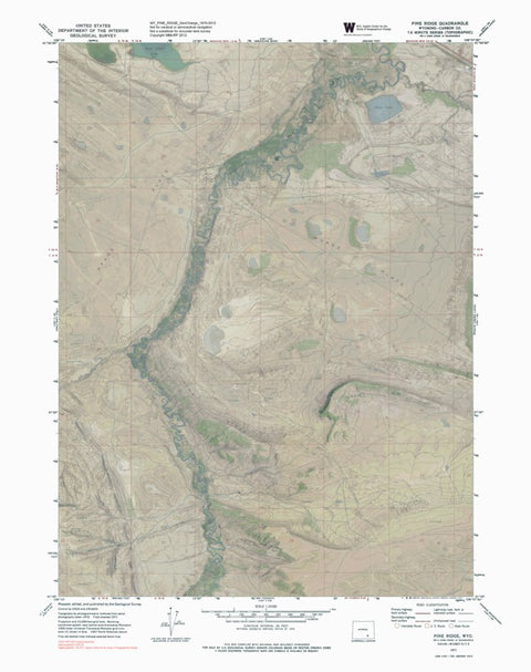 WY-PINE RIDGE: GeoChange 1970-2012 Preview 1