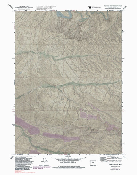 WY-TENMILE SPRING: GeoChange 1970-2012 Preview 1