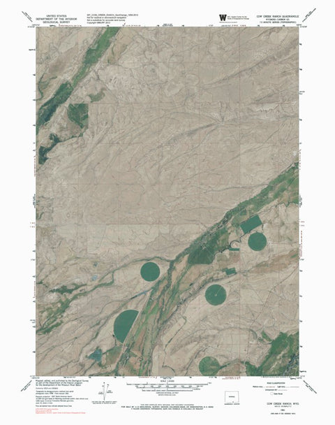 WY-COW CREEK RANCH: GeoChange 1958-2012 Preview 1