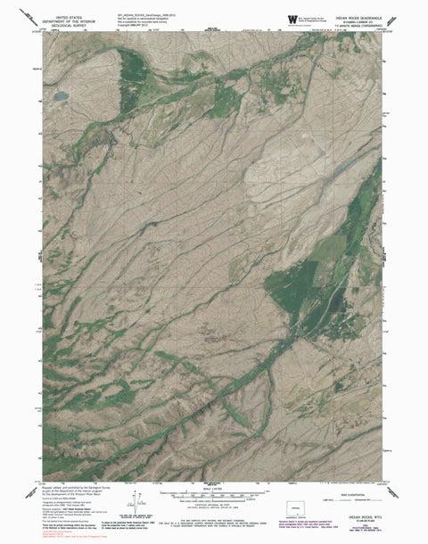 WY-INDIAN ROCKS: GeoChange 1958-2012 Preview 1