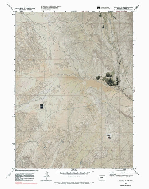 WY-MEXICAN FLATS: GeoChange 1968-2012 Preview 1