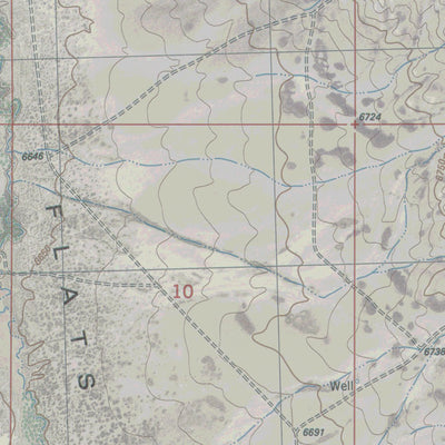 WY-RAWLINS PEAK SW: GeoChange 1975-2012 Preview 2