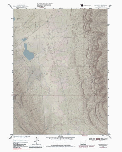WY-RAWLINS NW: GeoChange 1949-2012 Preview 1
