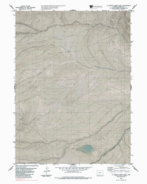 WY-LA MARSH CREEK EAST: GeoChange 1975-2012 Preview 1