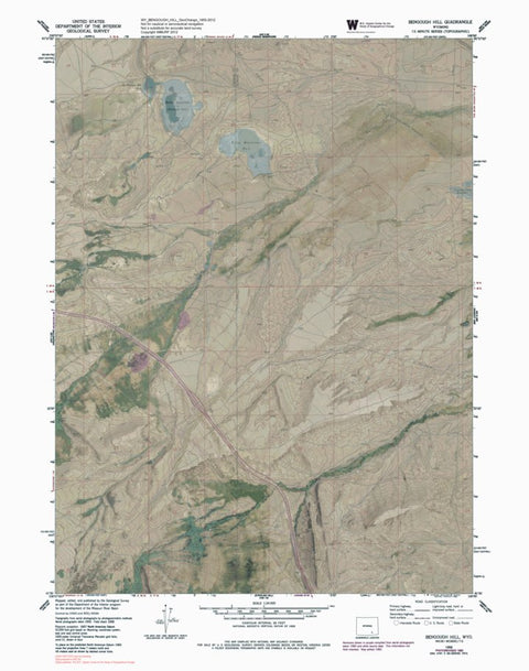 WY-BENGOUGH HILL: GeoChange 1955-2012 Preview 1