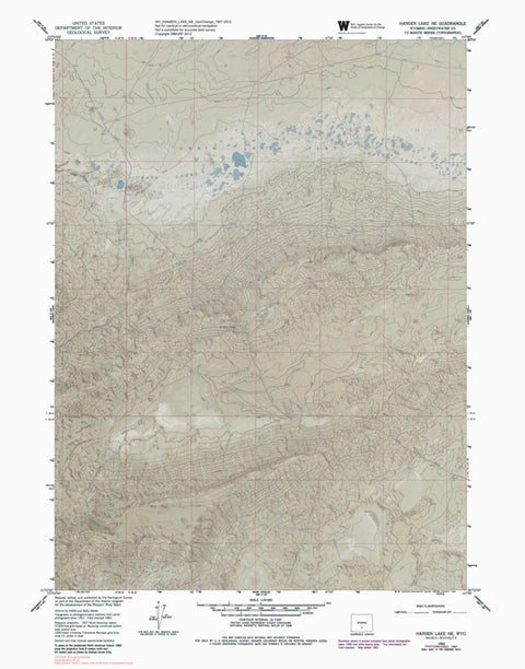 WY-HANSEN LAKE NE: GeoChange 1957-2012 Preview 1