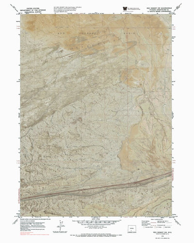 WY-RED DESERT NW: GeoChange 1975-2012 Preview 1