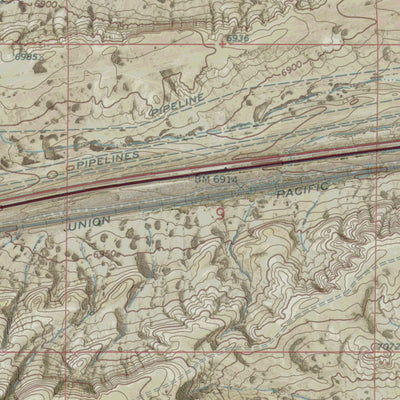 WY-RED DESERT NW: GeoChange 1975-2012 Preview 3