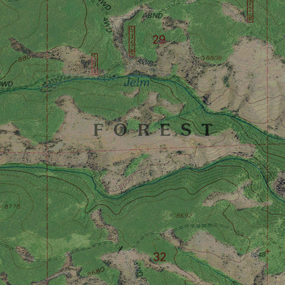 WY-WOODS LANDING: GeoChange 1958-2012 Preview 2