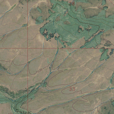 WY-COTTONWOOD RIM: GeoChange 1957-2012 Preview 2