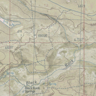 WY-BLACK ROCK NORTH: GeoChange 1957-2012 Preview 3