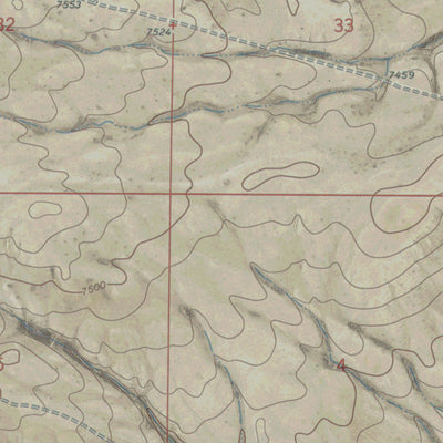 WY-SAND BUTTE RIM SE: GeoChange 1975-2012 Preview 2