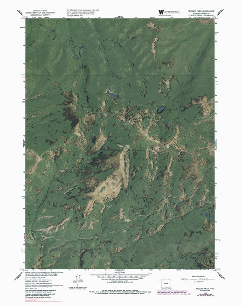 WY-BRIDGER PEAK: GeoChange 1951-2012 Preview 1