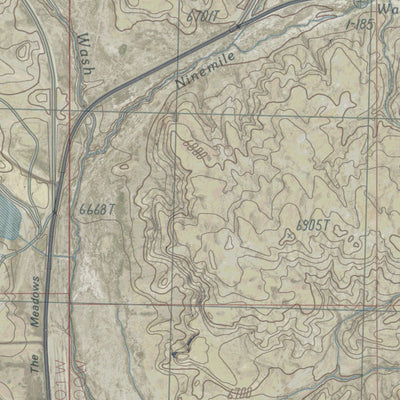 WY-BLACK ROCK SOUTH: GeoChange 1965-2012 Preview 3