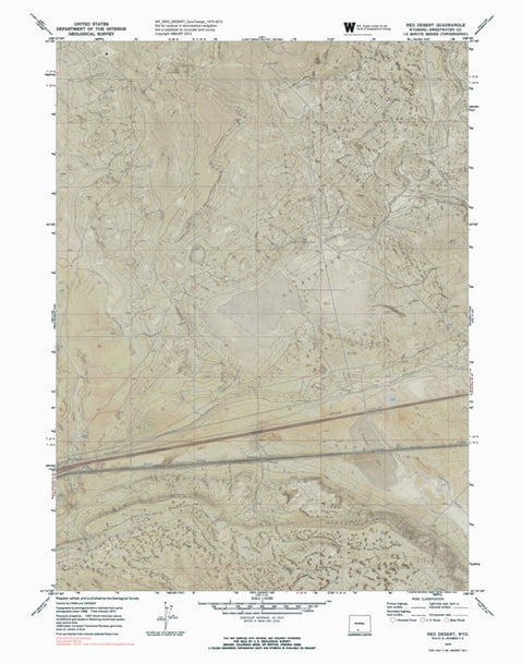 WY-RED DESERT: GeoChange 1975-2012 Preview 1