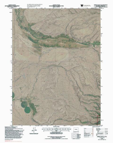 WY-OBERG RANCH: GeoChange 1958-2012 Preview 1