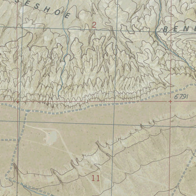 WY-LOST CREEK BUTTE NW: GeoChange 1949-2012 Preview 3