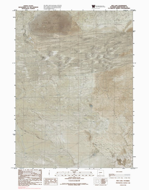 WY-RED LAKE: GeoChange 1975-2012 Preview 1