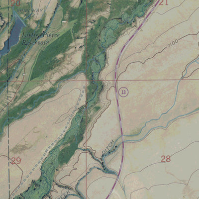 WY-PIERCE RESERVOIR: GeoChange 1955-2012 Preview 2