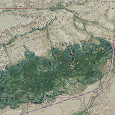WY-PIERCE RESERVOIR: GeoChange 1955-2012 Preview 3