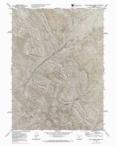 WY-SOUTH BARREL SPRING: GeoChange 1968-2012 Preview 1