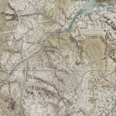 WY-SOUTH BARREL SPRING: GeoChange 1968-2012 Preview 3