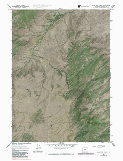 WY-BLUE NOSE CREEK: GeoChange 1963-2012 Preview 1