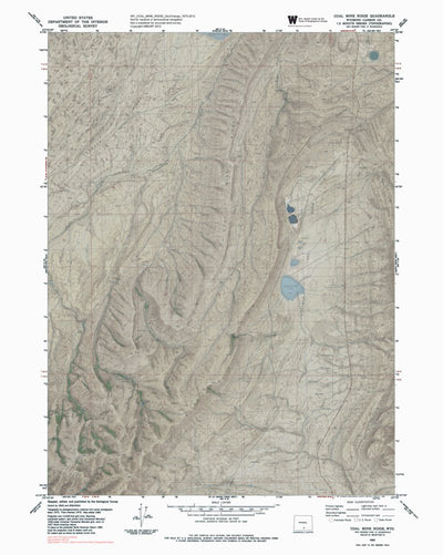 WY-COAL MINE RIDGE: GeoChange 1975-2012 Preview 1